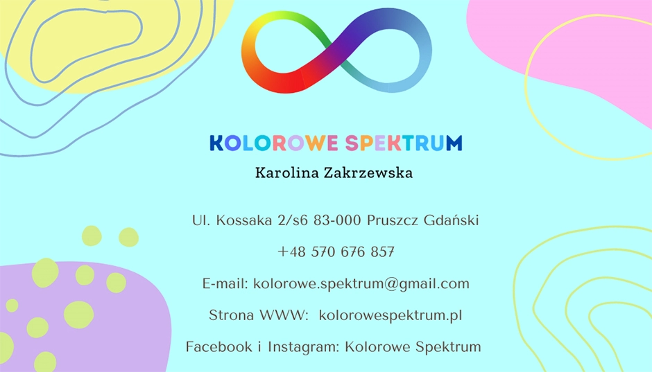 Kolorowe Spektrum Karolina Zakrzewska plakat